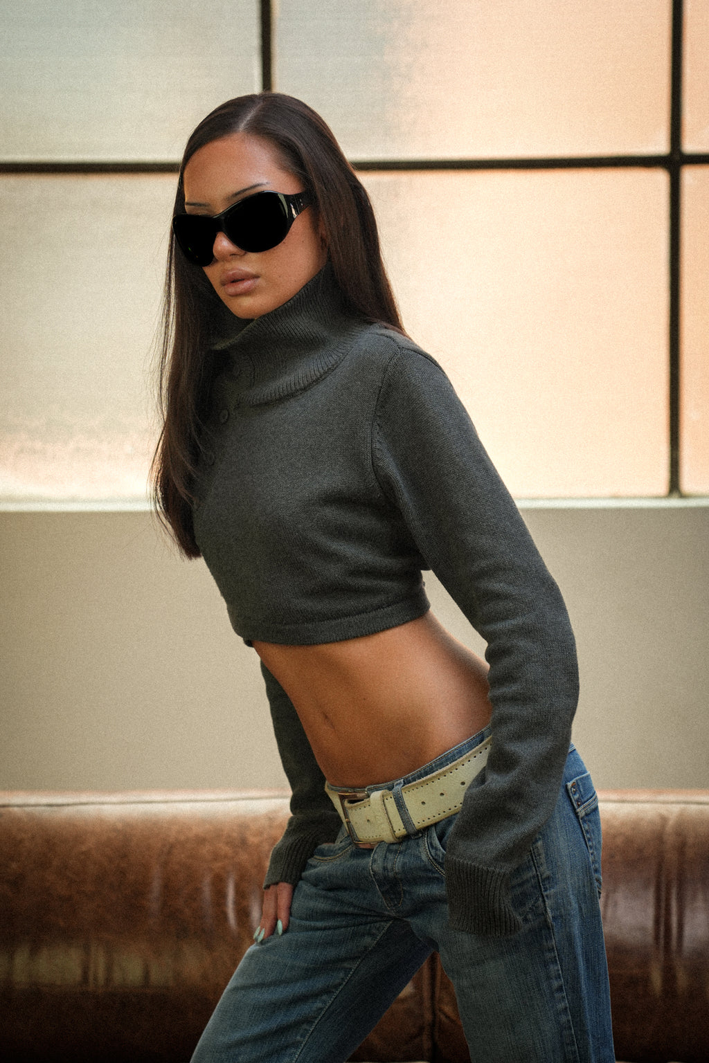 Cilla Cropped Knit