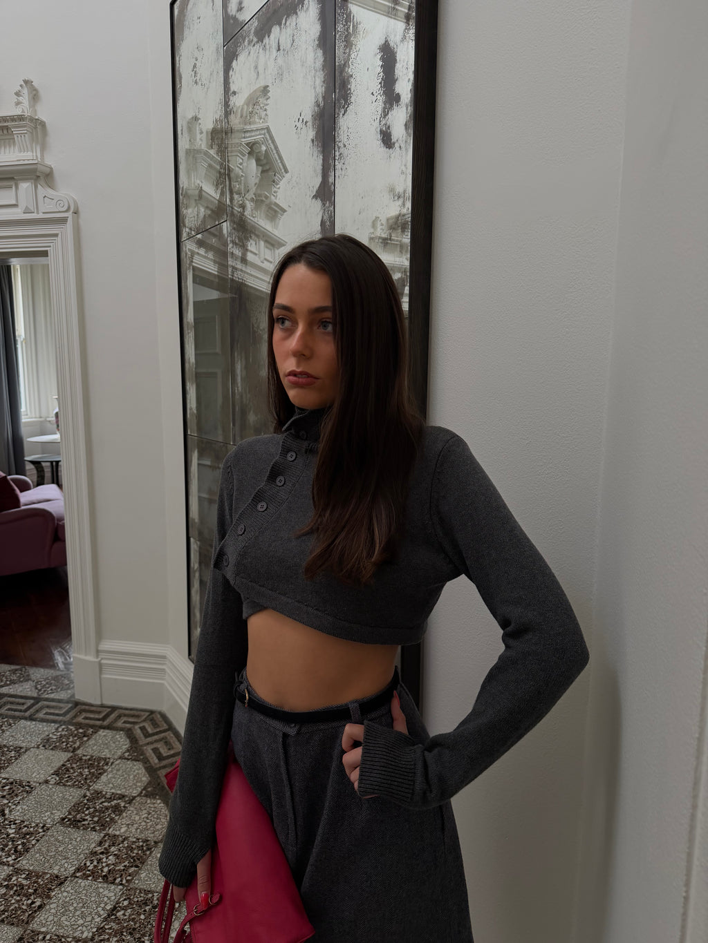 Cilla Cropped Knit
