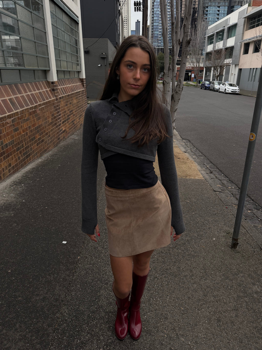 Cilla Cropped Knit