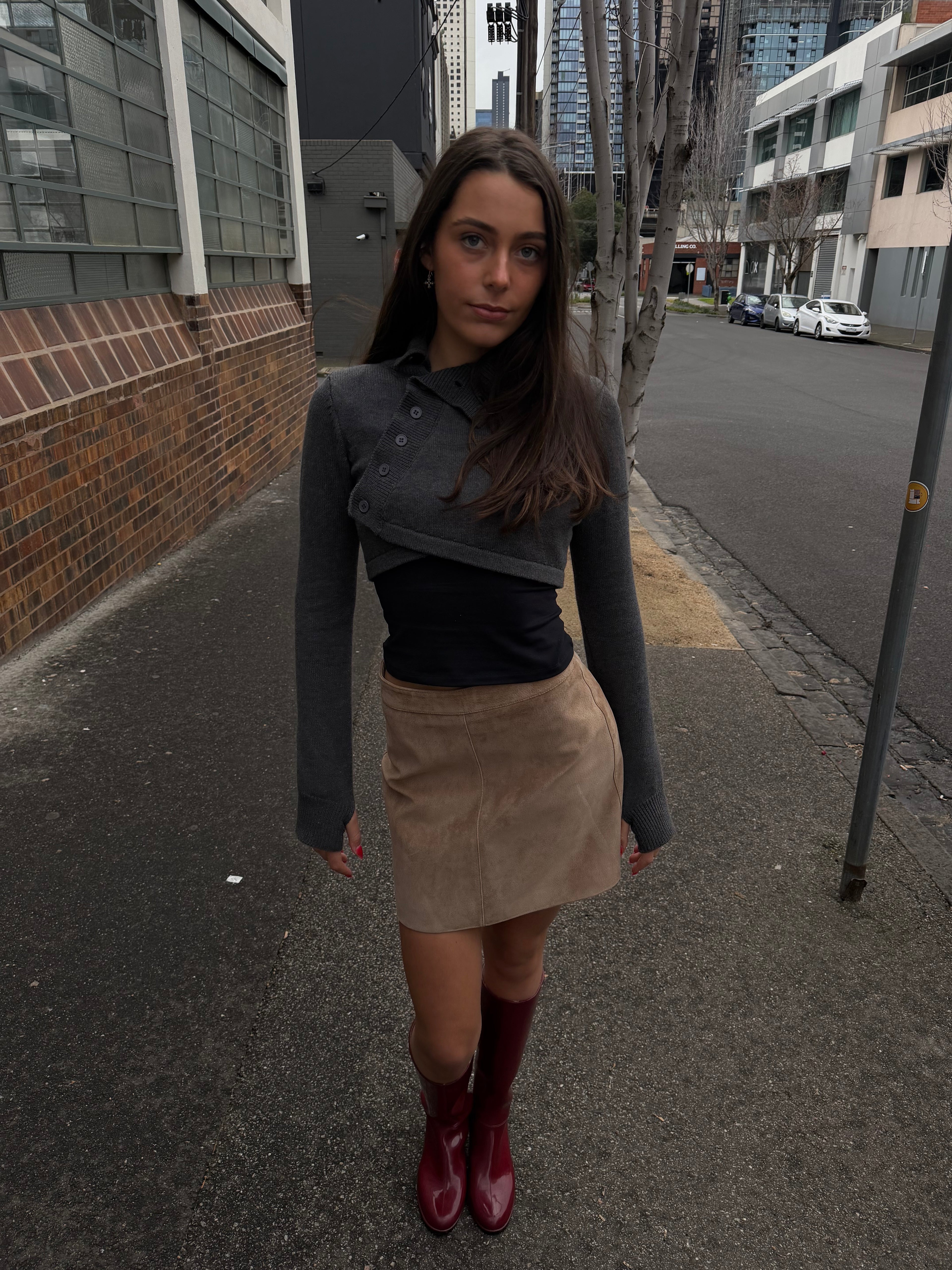 Cilla Cropped Knit